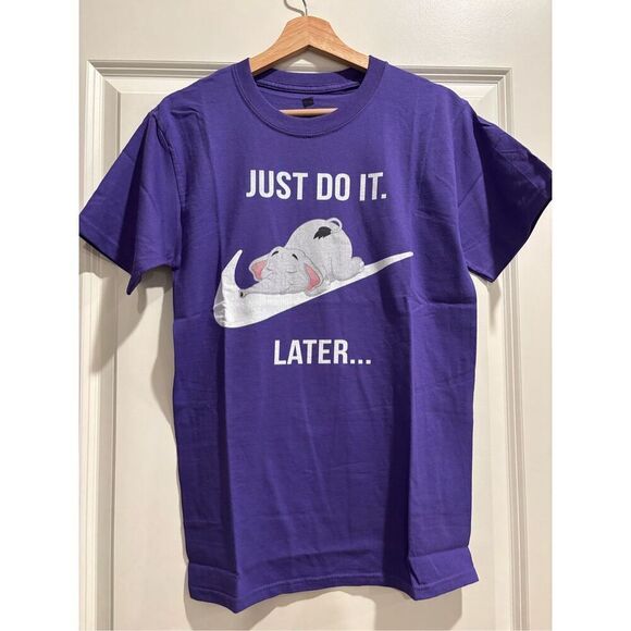 Just do it later T-shirt size Small - Picture 1 of 2